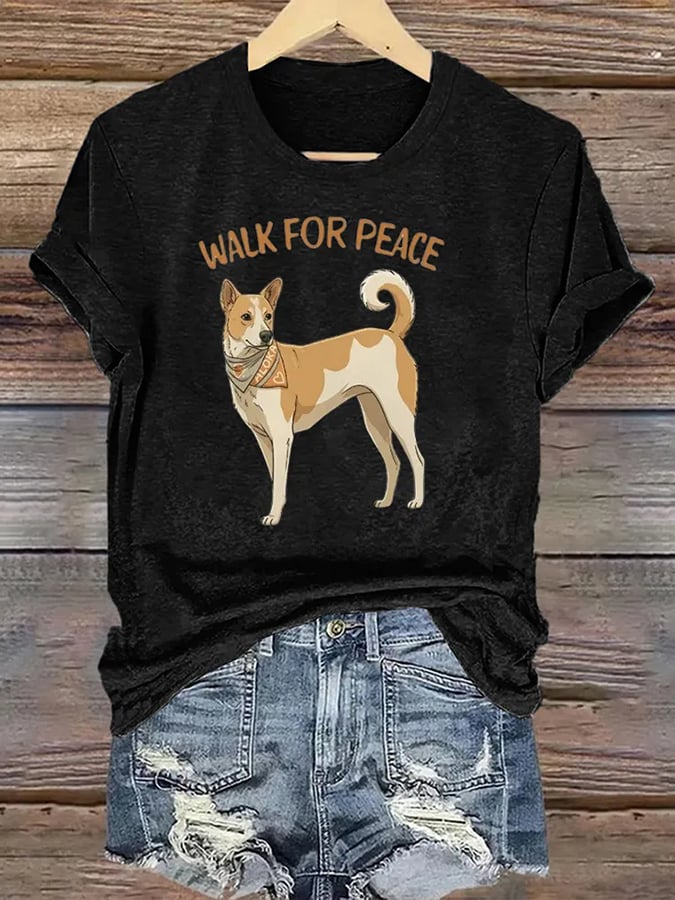 Women'S Walk for Peace Art Print T-Shirt