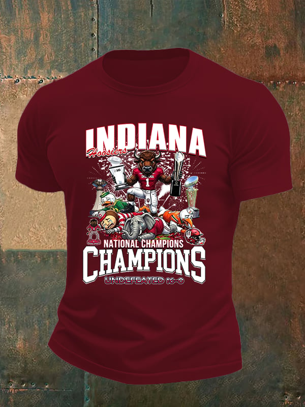 Men's Football Print T-Shirt