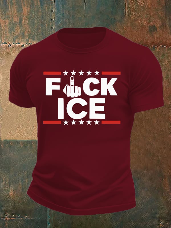 Men's ICE Print T-Shirt