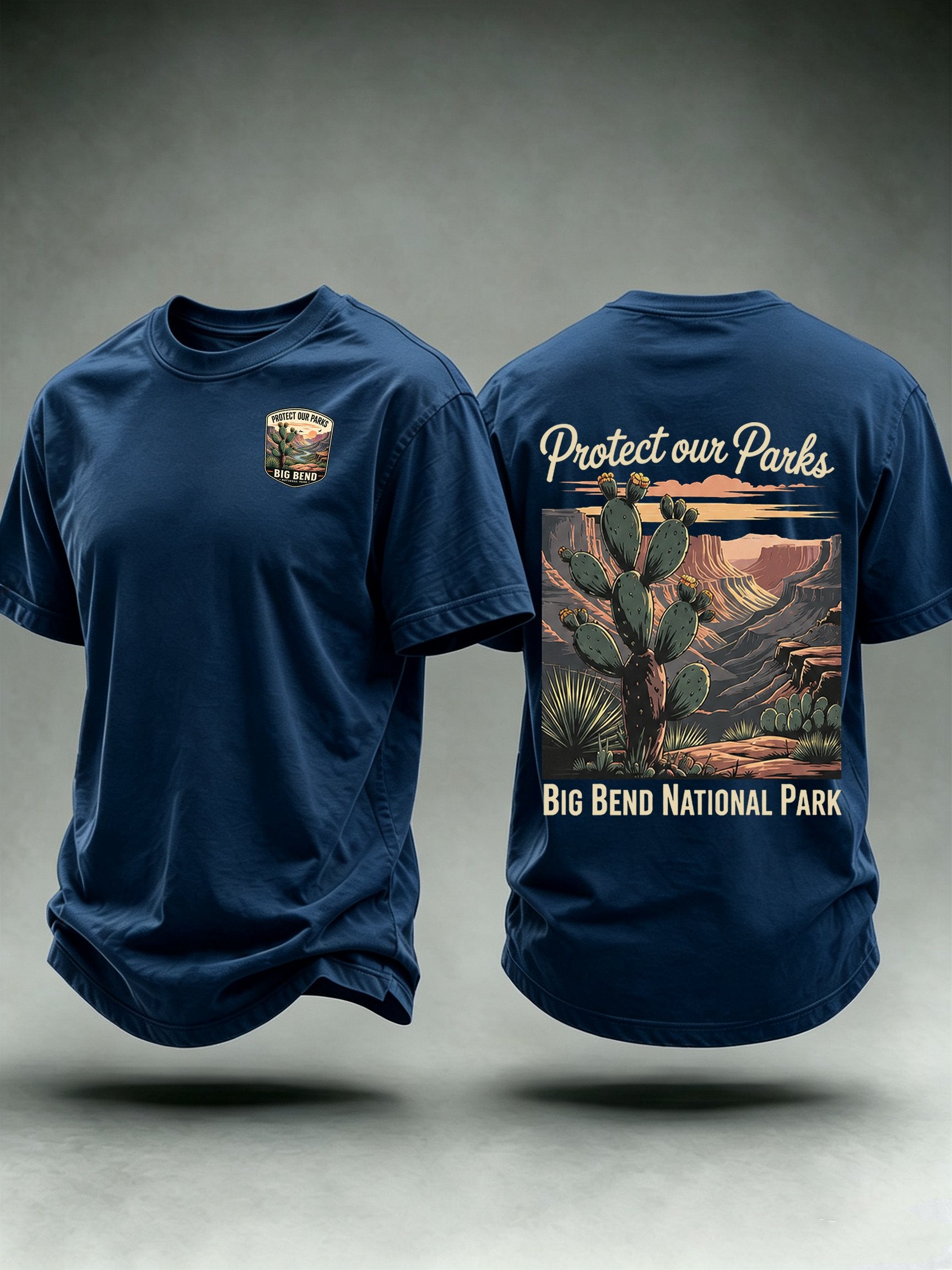 Men's Protect our Parks - Big Bend National Park T-Shirt