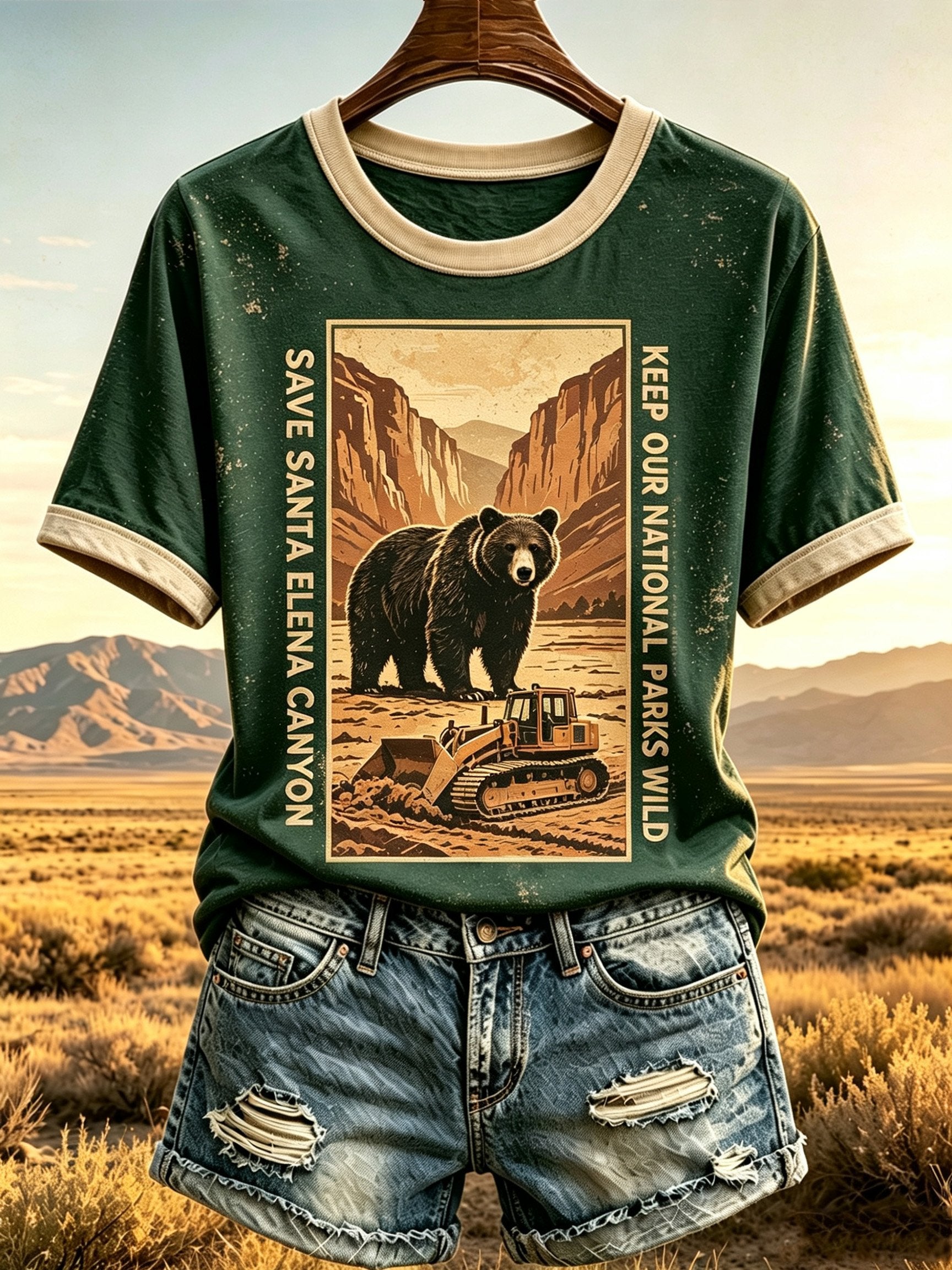 Women's Nature-Print Casual Top