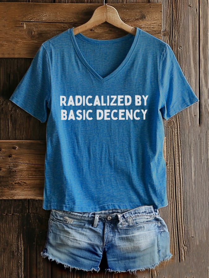 🔥Buy 3 Get 15% Off🔥Women's Casual Social Democracy Printed T-shirt