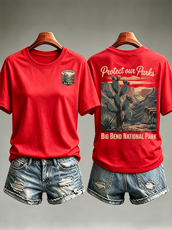 Women's Protect our Parks - Big Bend National Park T-Shirt