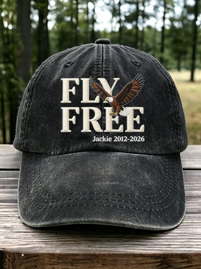Unisex Fly Free Jackie Printed Hat