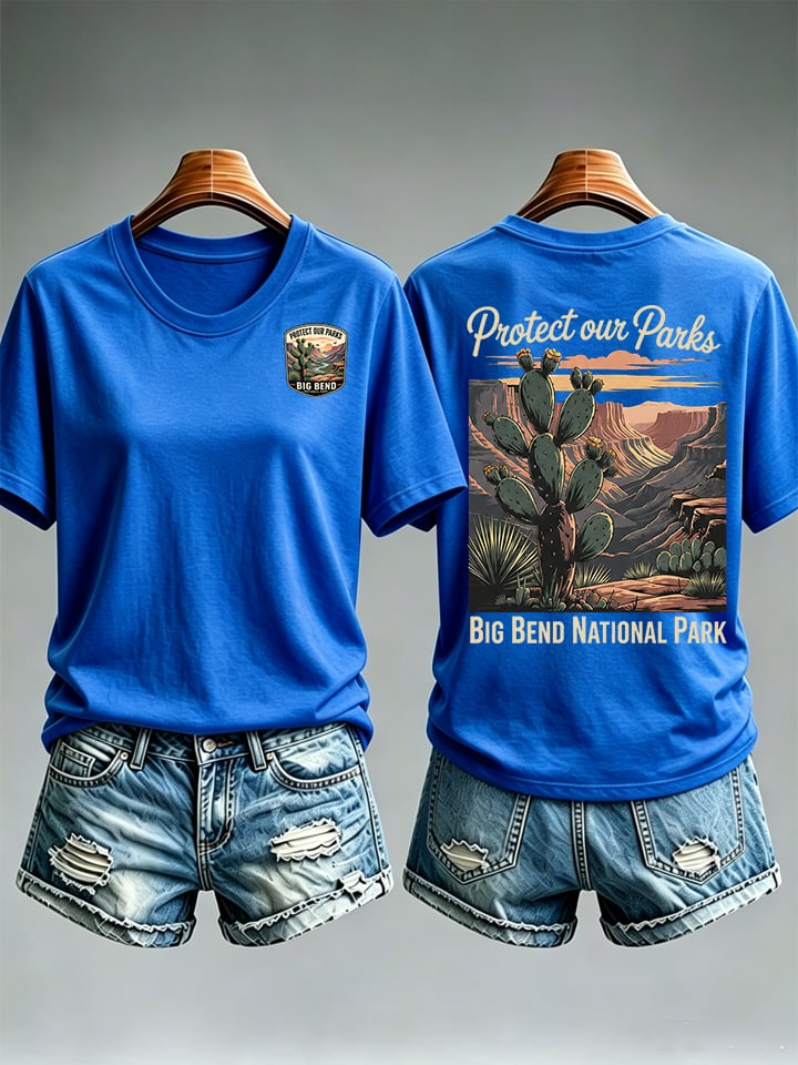 Women's Protect our Parks - Big Bend National Park T-Shirt