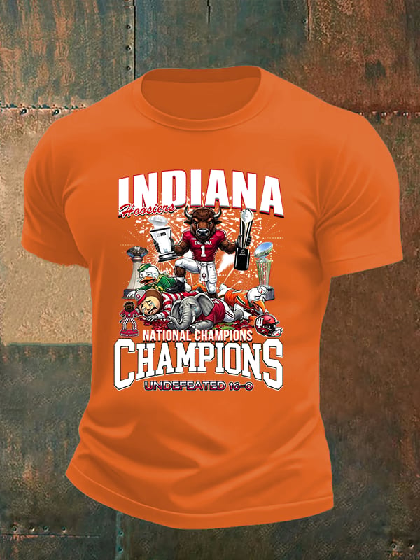 Men's Football Print T-Shirt