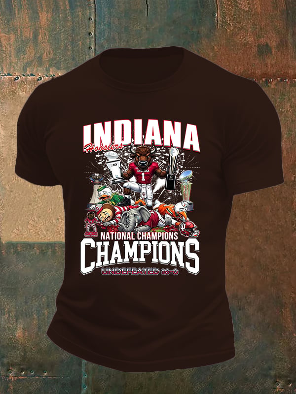 Men's Football Print T-Shirt