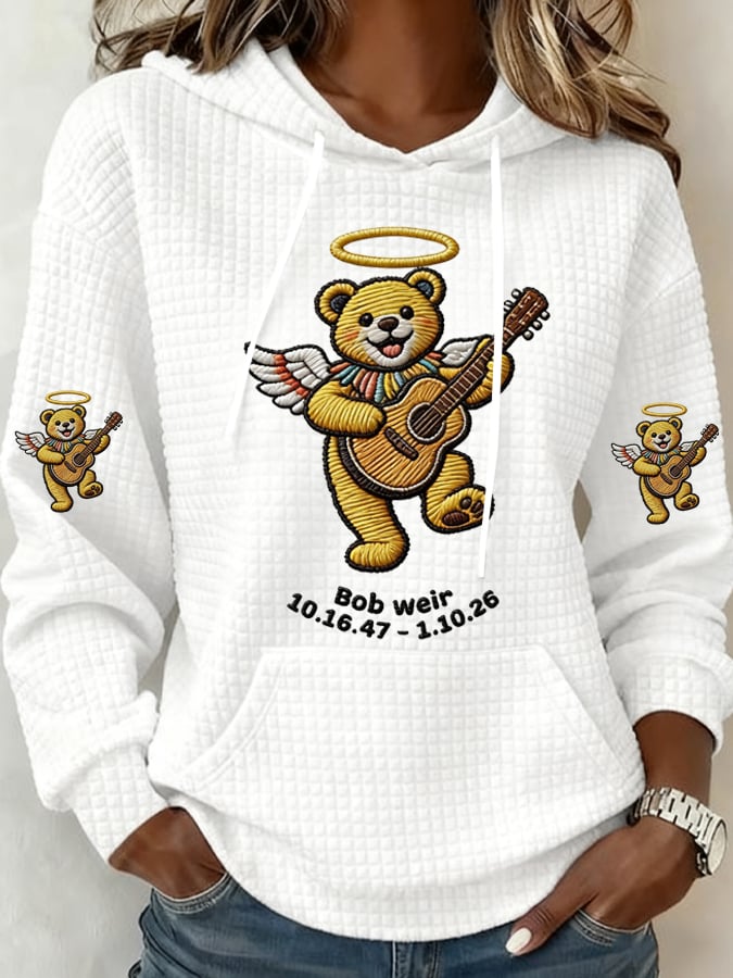 ๐ฅBuy 3 Get 15% Off Women's RIP Bob Weir Print Casual Sweatshirt