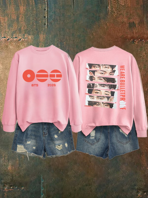 🔥Buy 3 Get 15% Off🔥Women's K-pop Print Sweatshirt