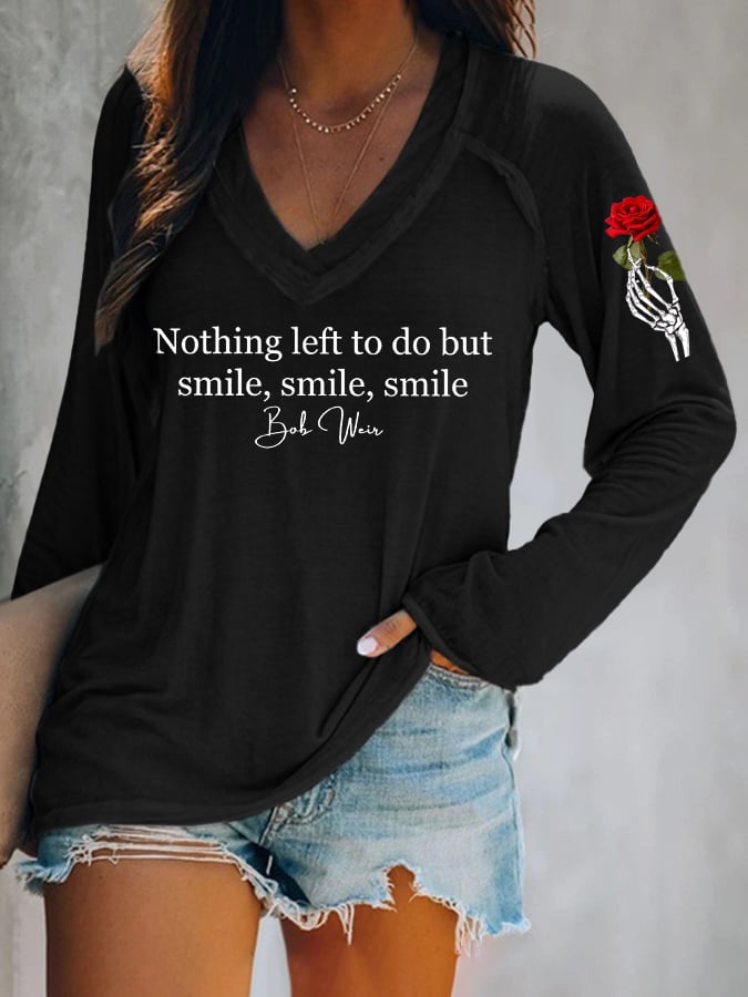 ๐ฅBuy 3 Get 15% Off Women's Vintage Rock Tribute Print Top