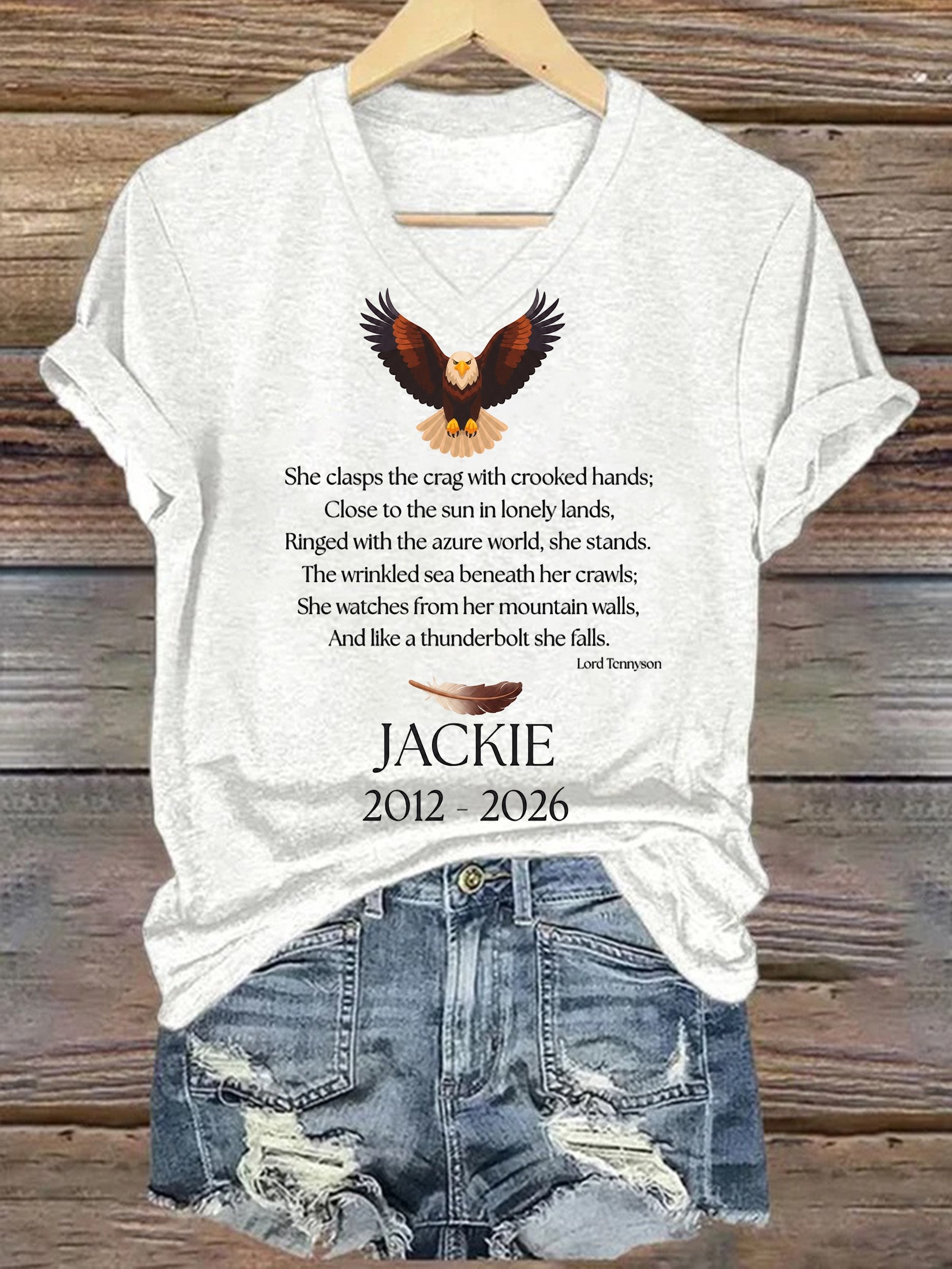 Women's Fly Free Jackie Print T-shirt