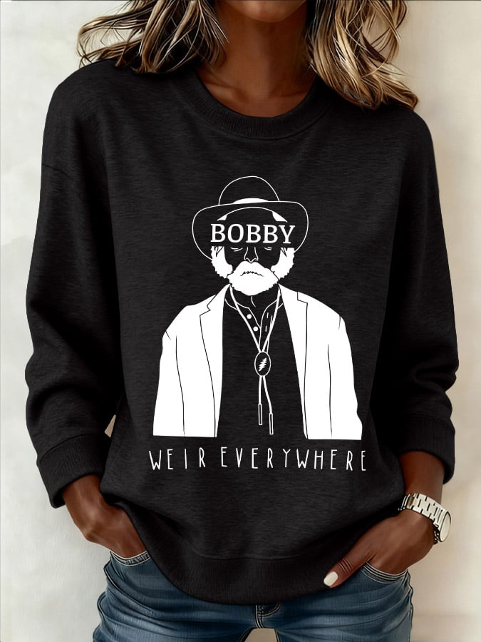 ๐ฅBuy 3 Get 15% Off Women's Weir Everywhere Print Casual Sweatshirt