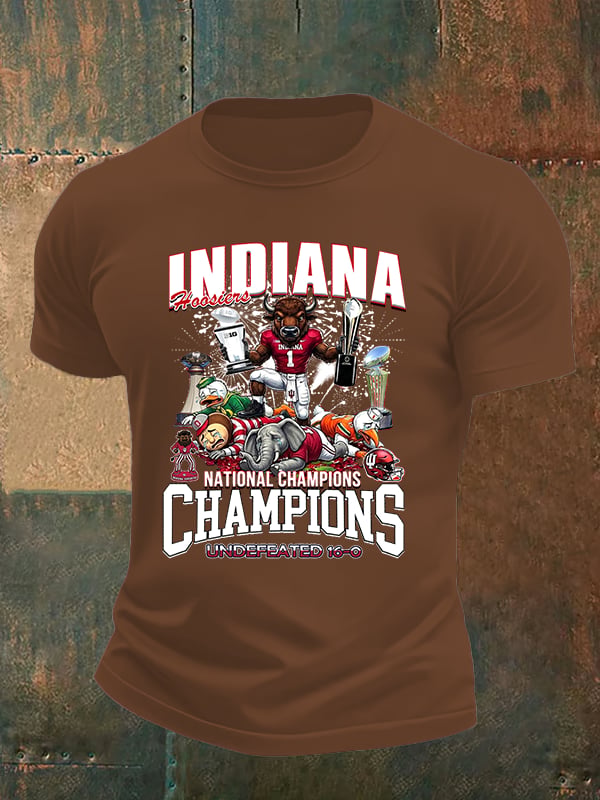 Men's Football Print T-Shirt
