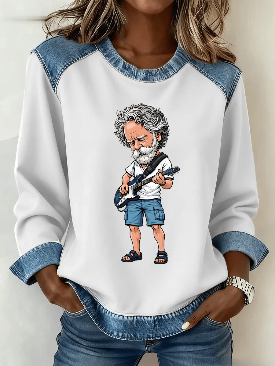 ๐ฅBuy 3 Get 15% Off Women's Music Print Casual Sweatshirt