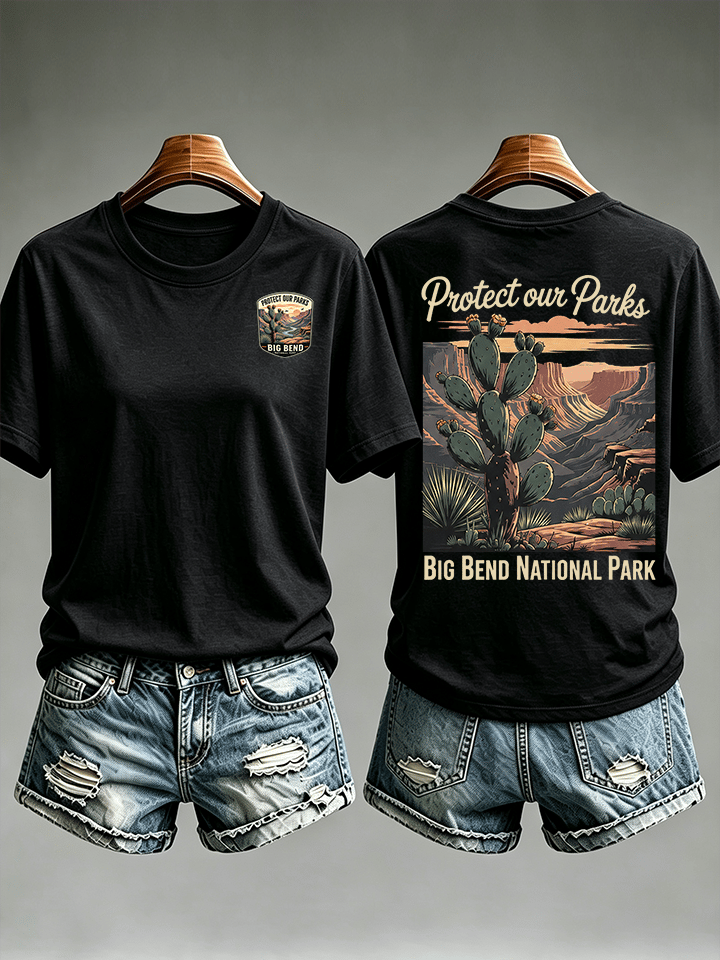 Women's Protect our Parks - Big Bend National Park T-Shirt