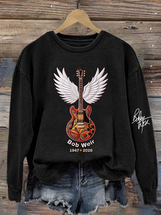 ๐ฅBuy 3 Get 15% Off Women's Retro Rock Singer Commemorative Print Hoodies