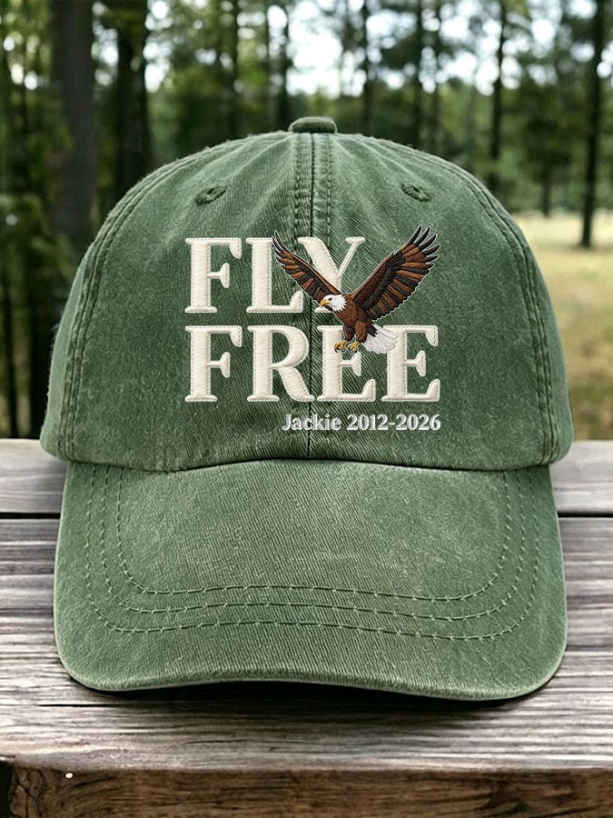 Unisex Fly Free Jackie Printed Hat
