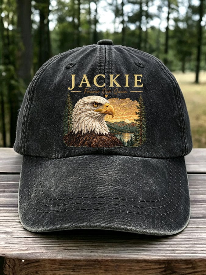 Unisex Jackie Forever Our Queen Printed Hat
