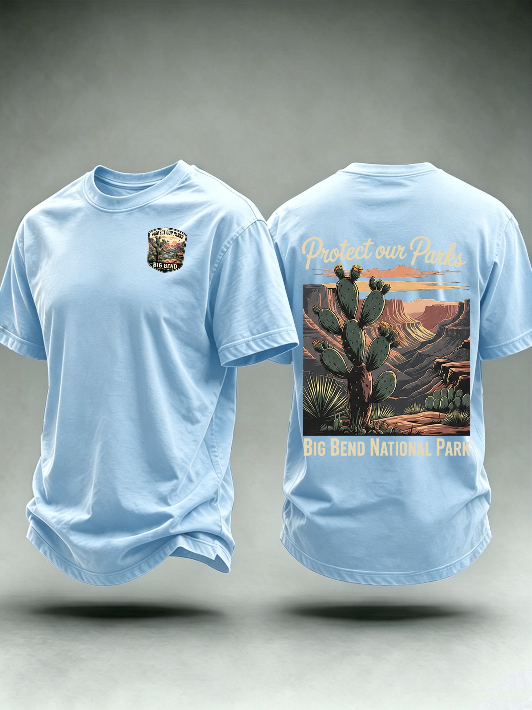 Men's Protect our Parks - Big Bend National Park T-Shirt