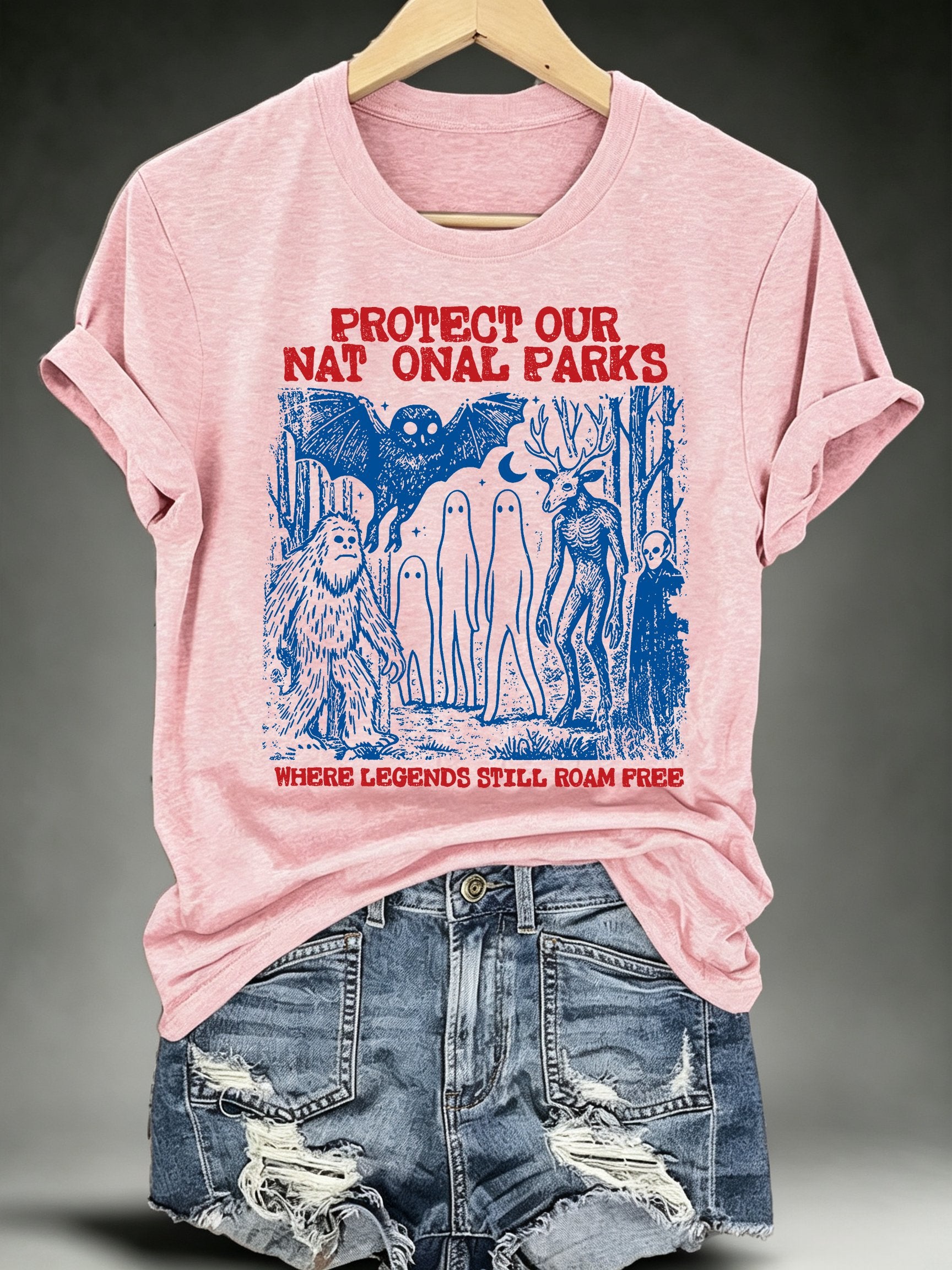 Women's Vintage Protect Our Parks T-Shirt