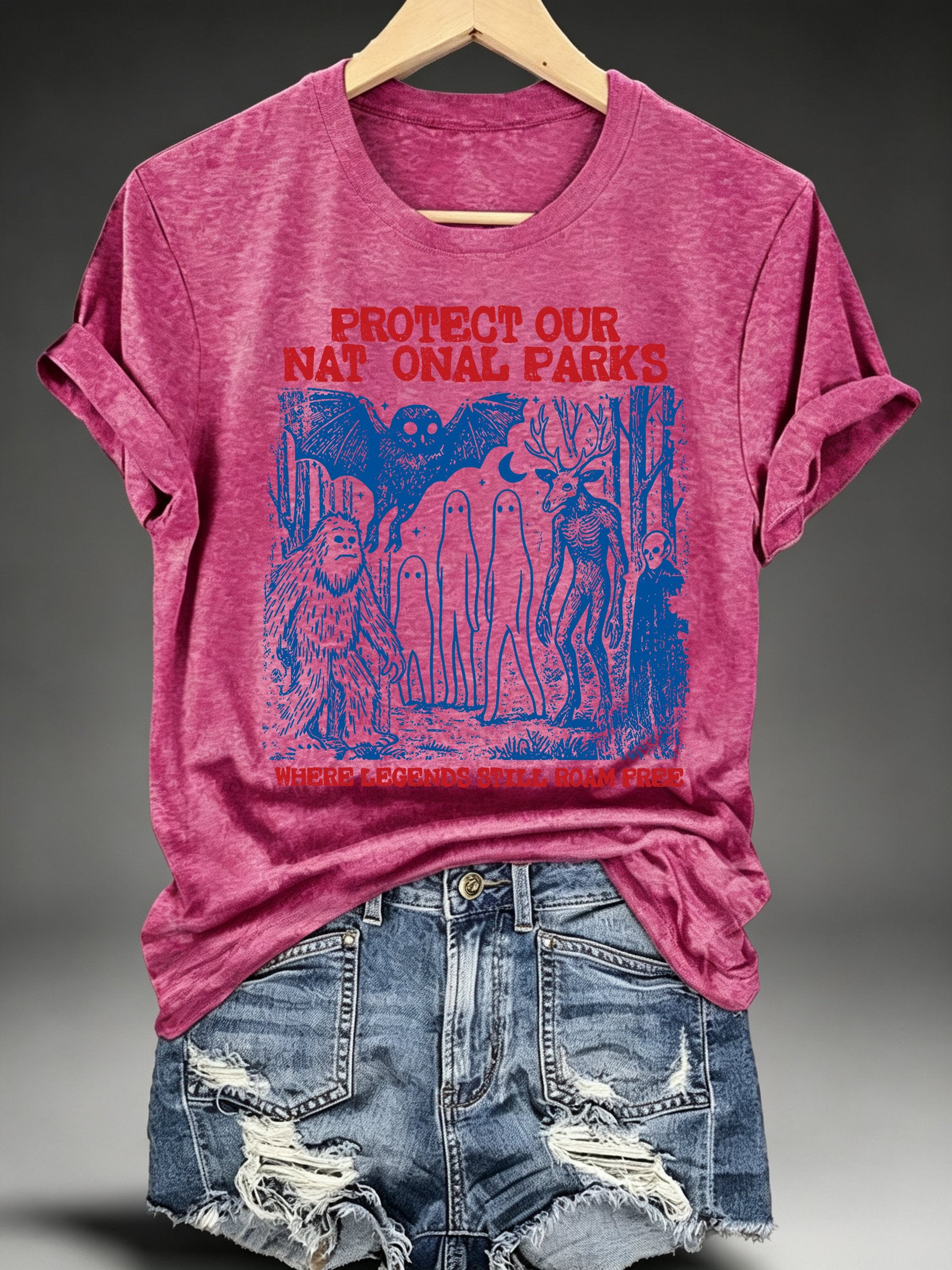 Women's Vintage Protect Our Parks T-Shirt