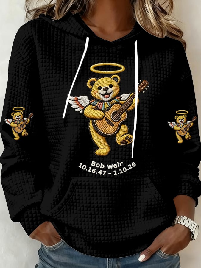 ๐ฅBuy 3 Get 15% Off Women's RIP Bob Weir Print Casual Sweatshirt