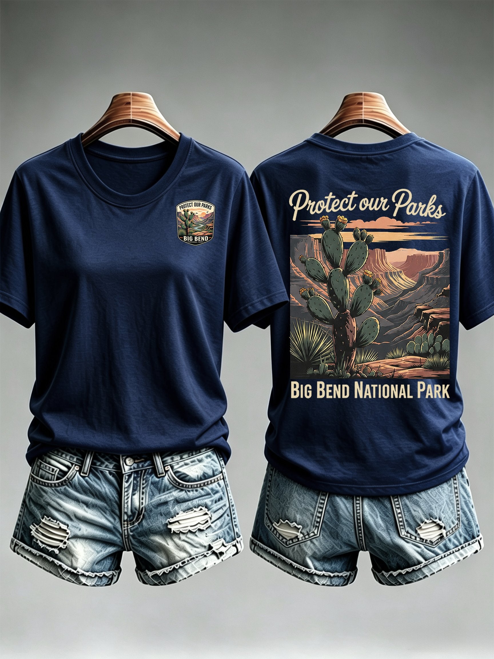 Women's Protect our Parks - Big Bend National Park T-Shirt