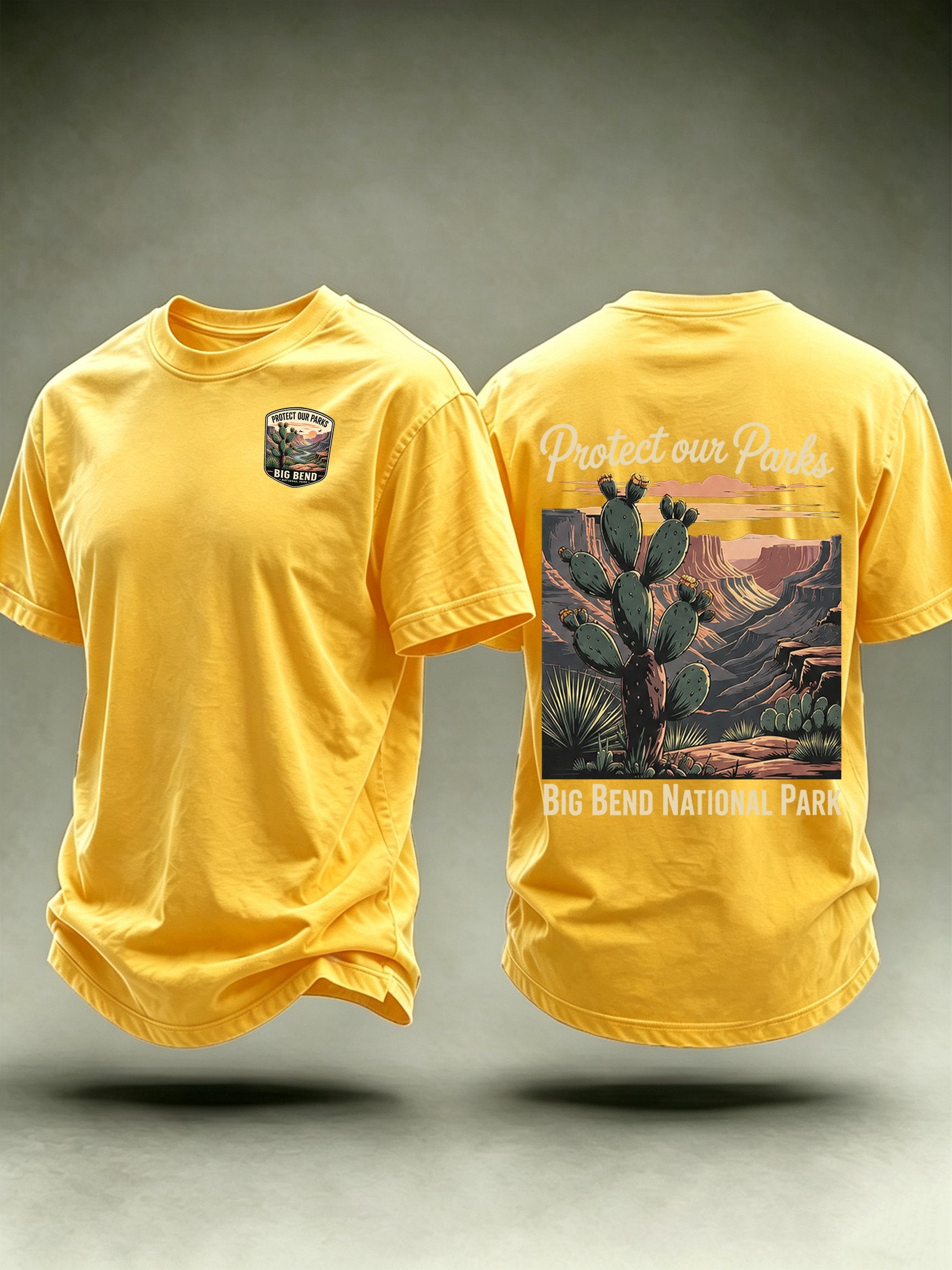 Men's Protect our Parks - Big Bend National Park T-Shirt