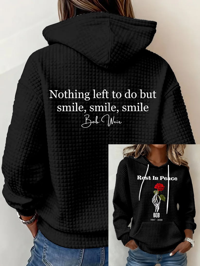 ๐ฅBuy 3 Get 15% Off Women's Nothing Left To Do But Smile Smile Smile Print Casual Sweatshirt