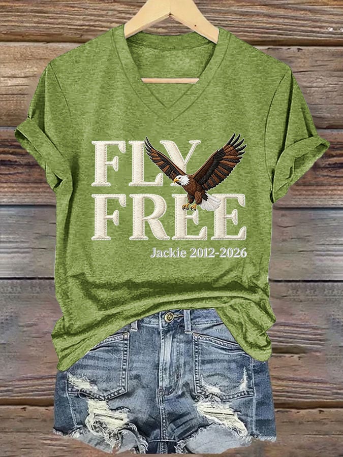 Women's Fly Free Jackie Print T-shirt