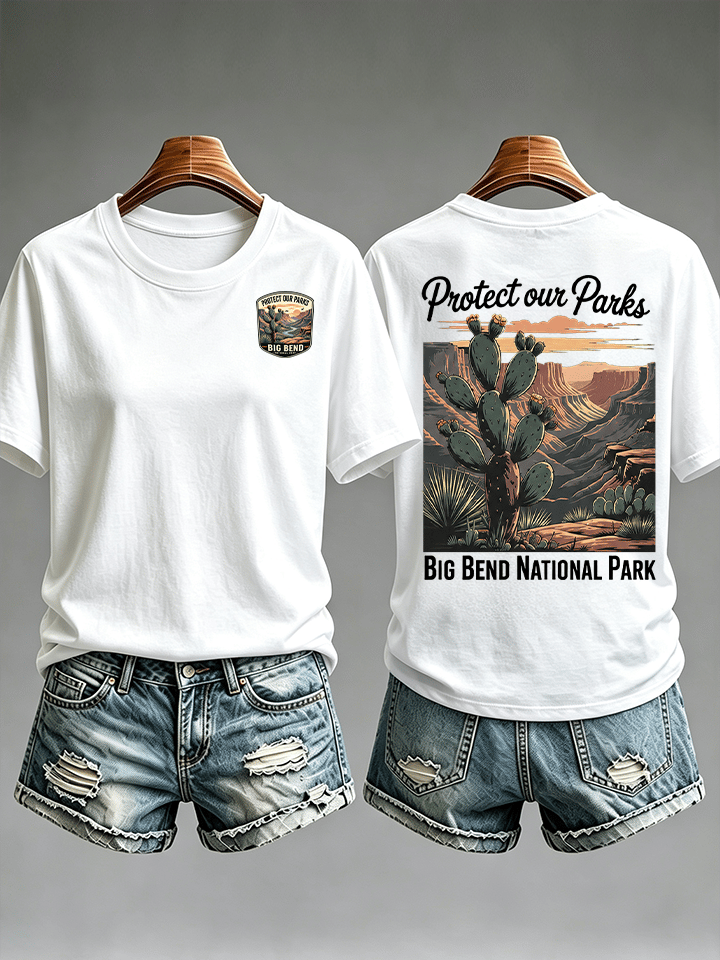 Women's  Protect our Parks - Big Bend National Park T-Shirt