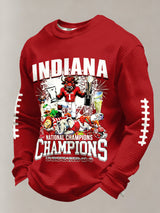 Men's Football Print T-Shirt