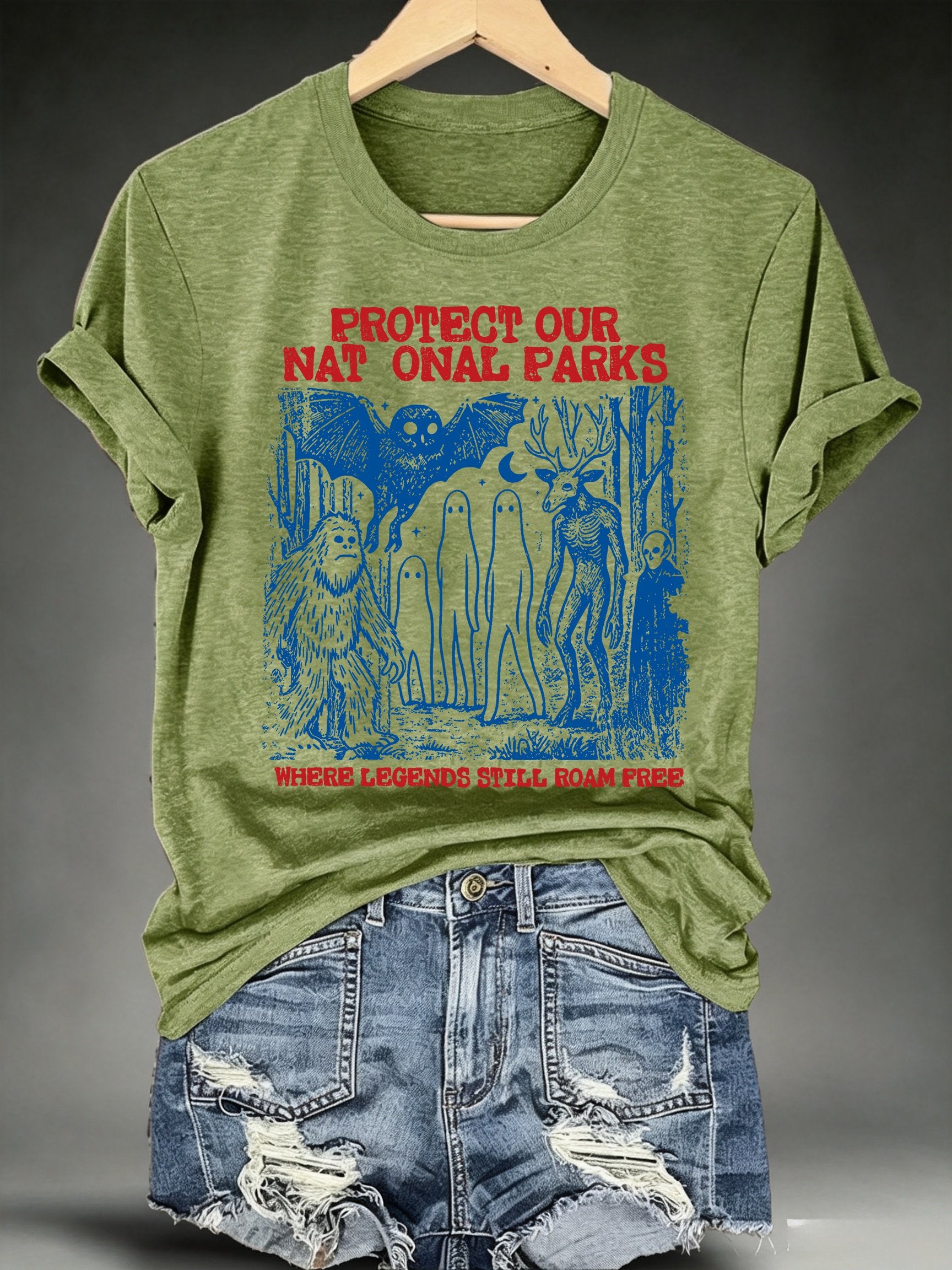 Women's Vintage Protect Our Parks T-Shirt