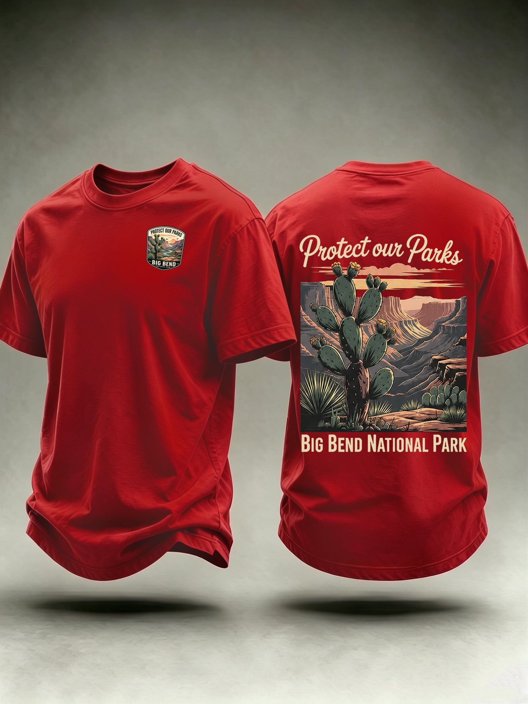 Men's  Protect our Parks - Big Bend National Park T-Shirt