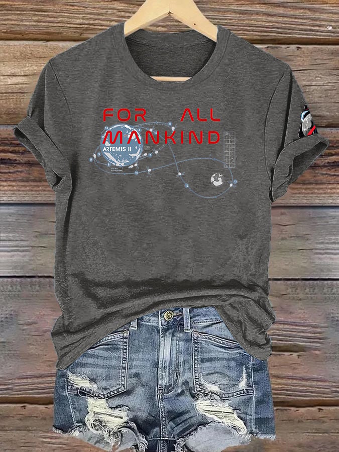 Women's  FOR ALL MANKIND Print T-Shirt
