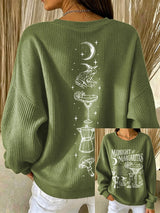 Women's Midnight Margaritas Print Sweatshirt