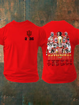 Men's  Football  Print  T-Shirt