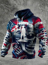 Men's Football Printed Sweatshirt