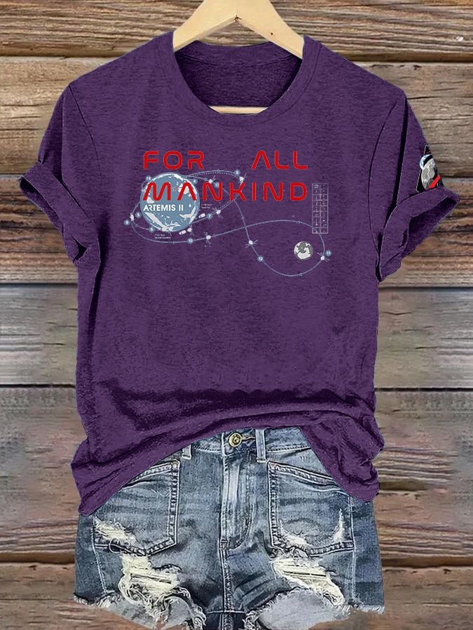 Women's  FOR ALL MANKIND Print T-Shirt