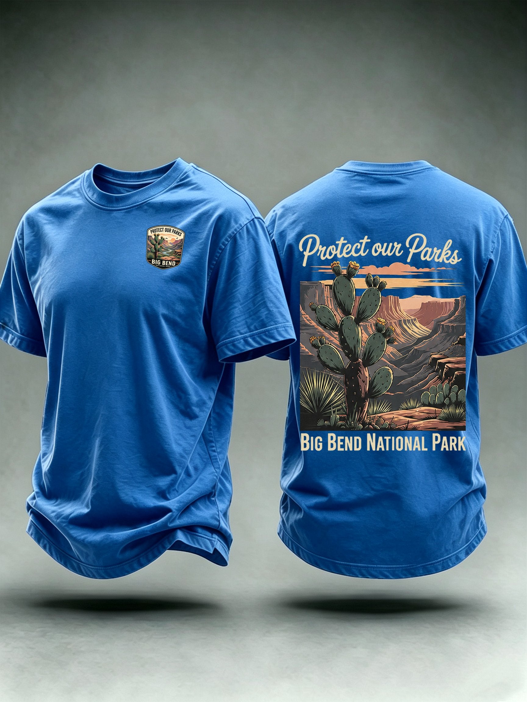Men's  Protect our Parks - Big Bend National Park T-Shirt