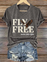 Women's Fly Free Jackie Print T-shirt