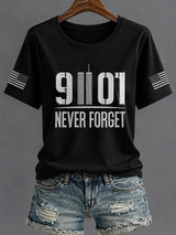 9.11 Never Forget Printing  T-Shirts