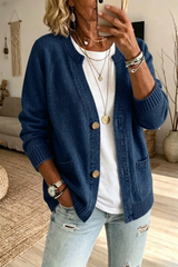 New Arrival🔥Women's V-Neck Button Knit Cardigan