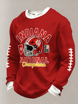 Men's Football Print T-Shirt