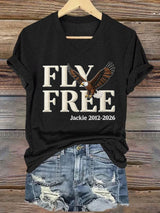 Women's Fly Free Jackie Print T-shirt