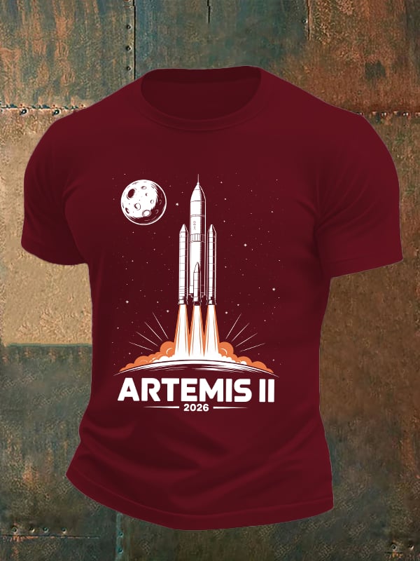 Men's  ARTEMIS II  Print T-Shirt