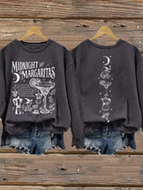 Women's Midnight Margaritas Print Casual Sweatshirt