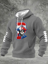 Men's Football Print Sweatshirt