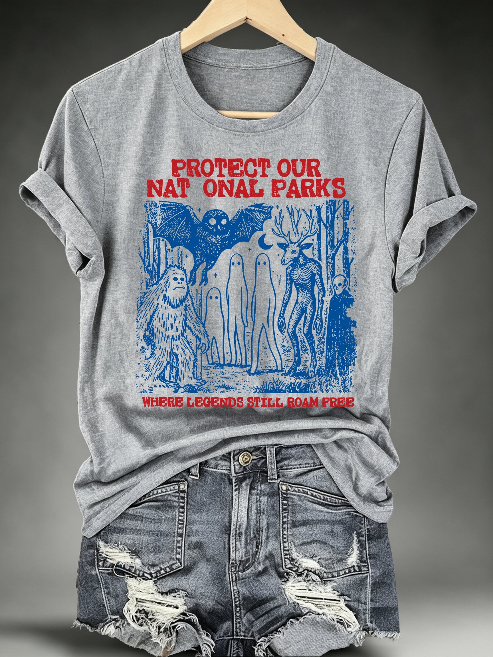 Women's Vintage Protect Our Parks T-Shirt
