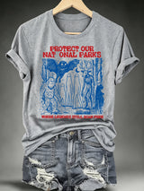 Women's Vintage Protect Our Parks T-Shirt